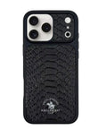 Crocodile Skin Santa Barbara (Black)