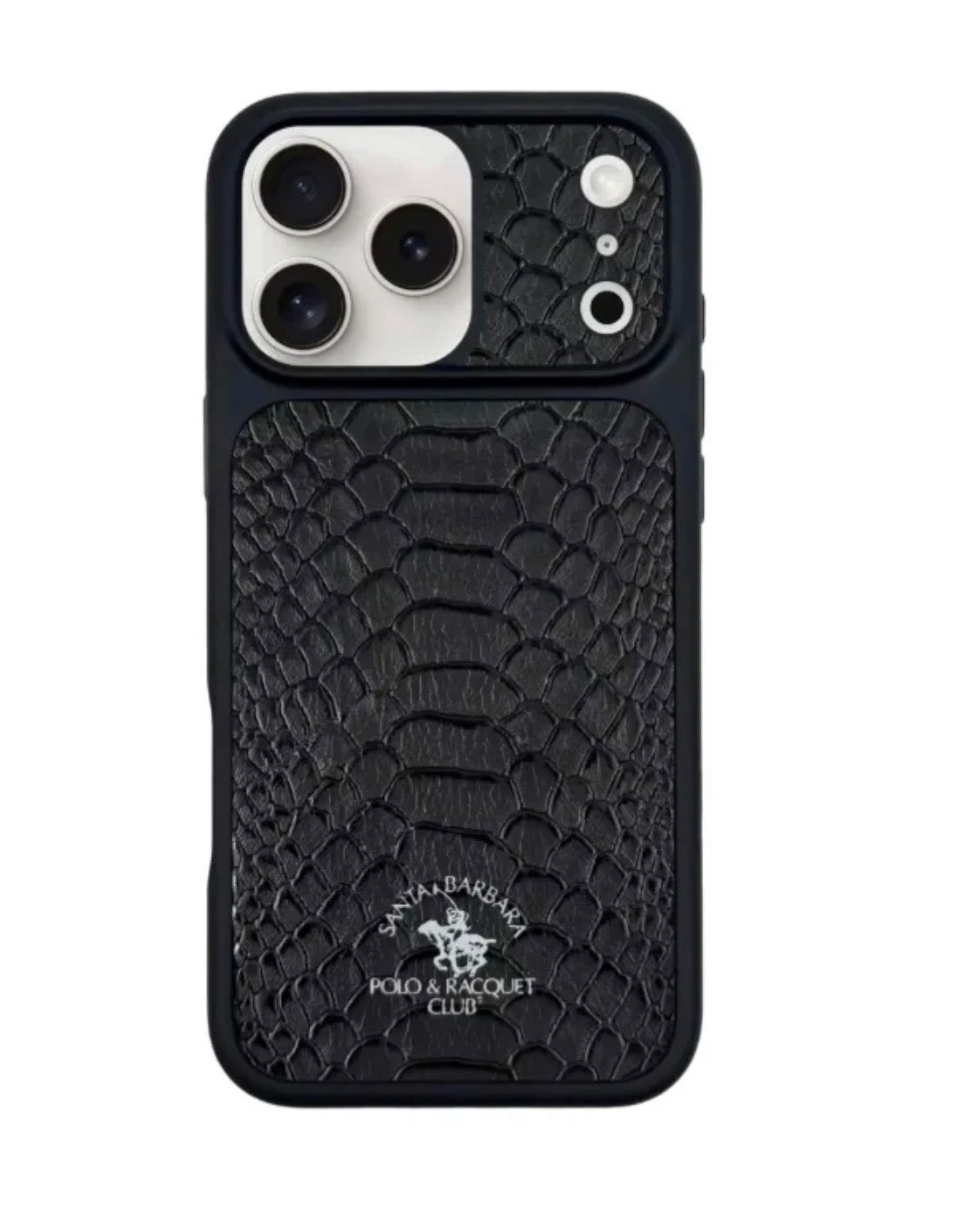 Crocodile Skin Santa Barbara (Black)